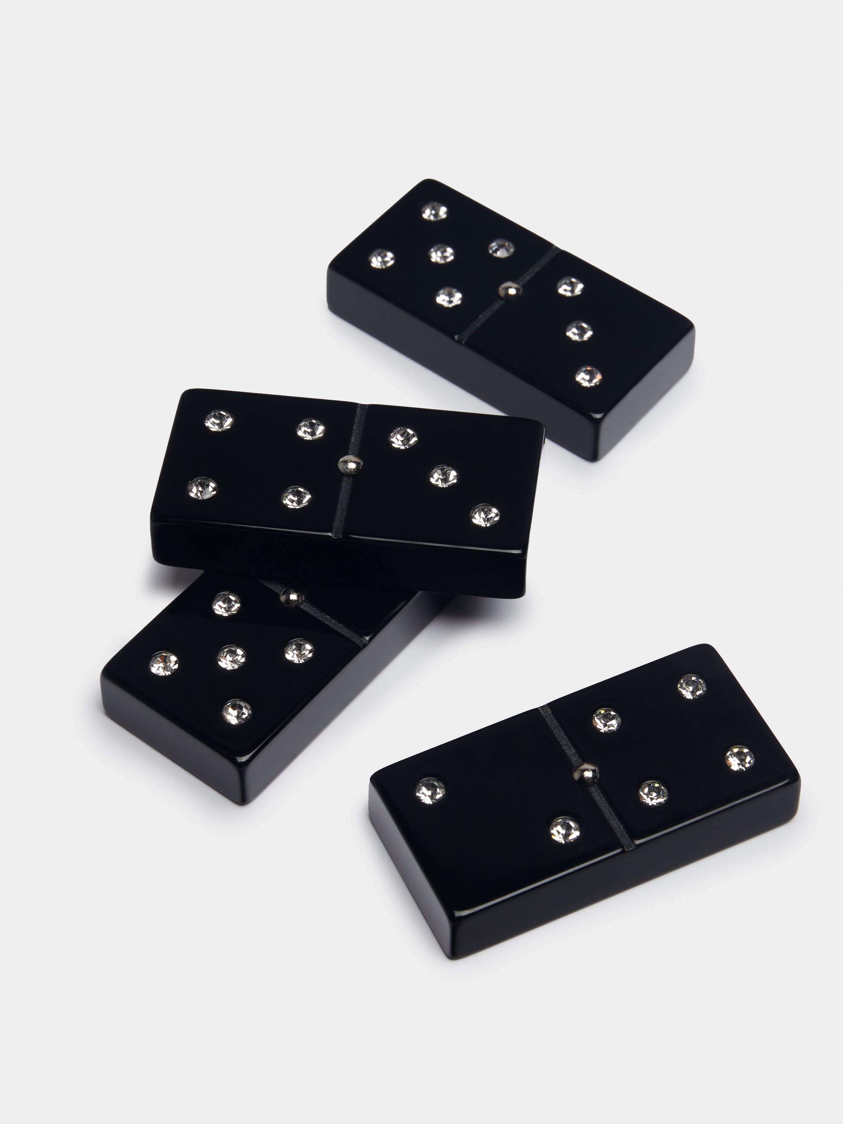 Domino Rectangle Black Induction Set