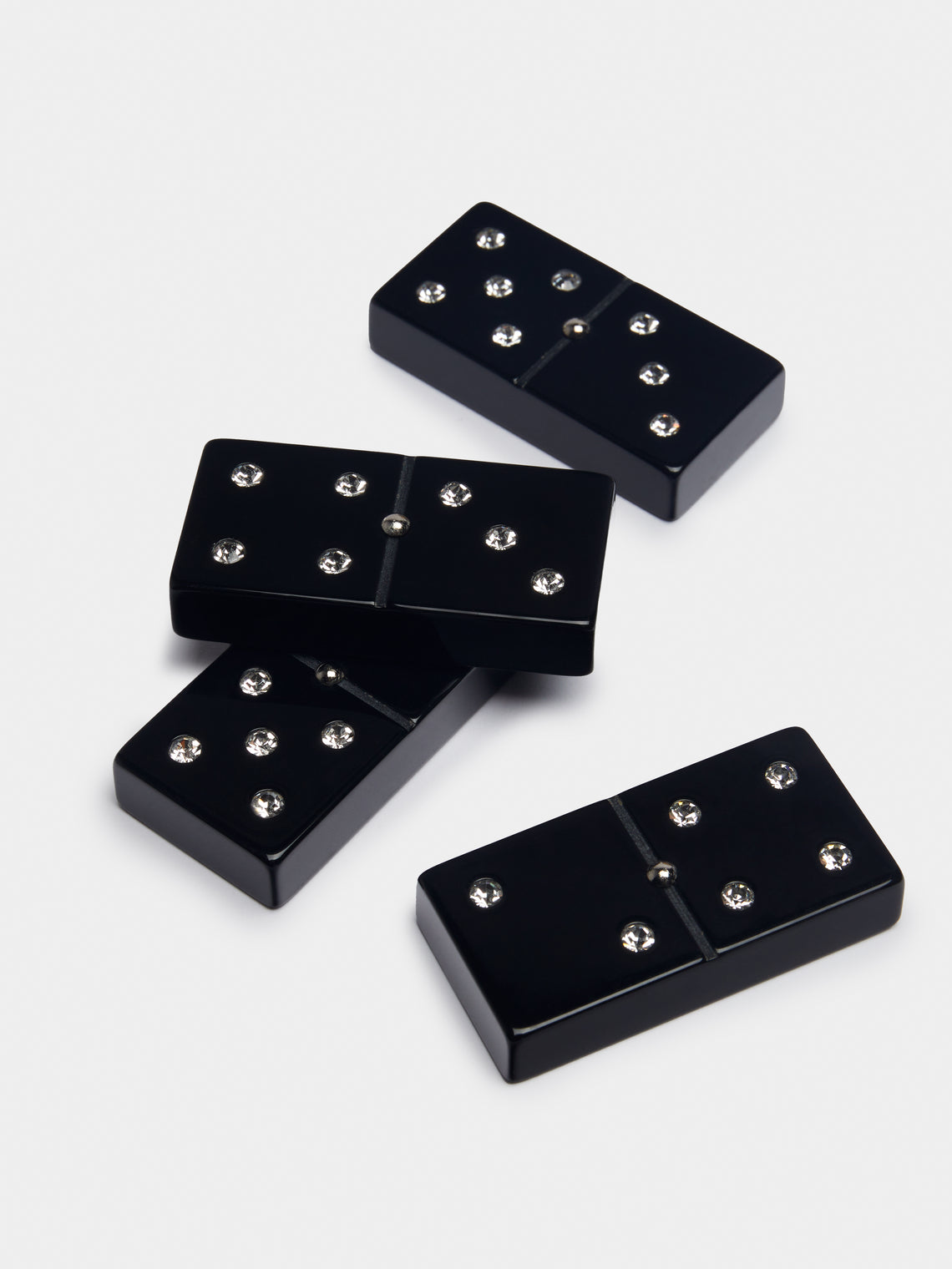 Renzo Romagnoli - Leather Dominoes Set - Black - ABASK