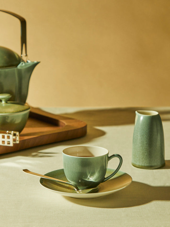 Jaune de Chrome - Todra Porcelain Coffee Cup -  - ABASK