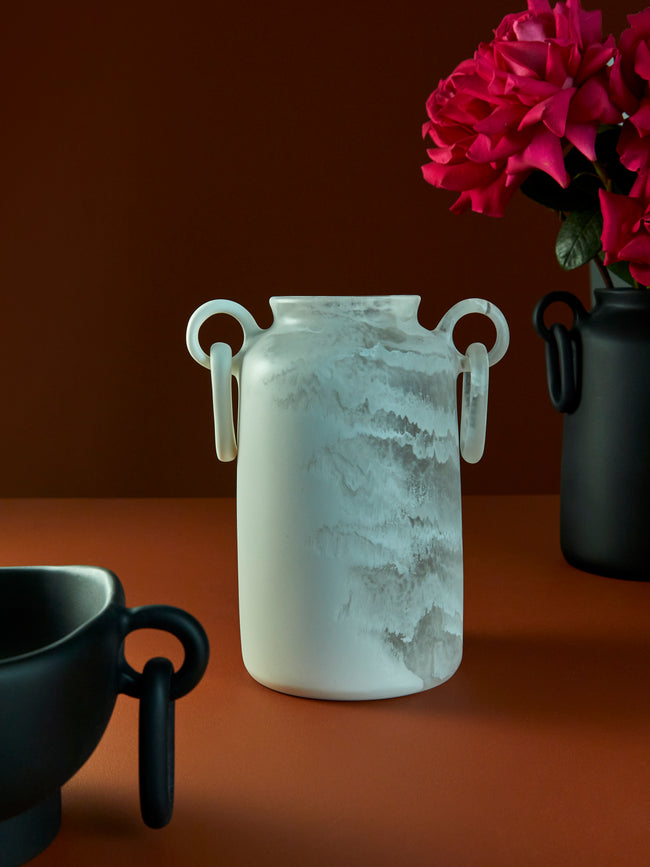 Revolution of Forms - Mitla Resin High Vase -  - ABASK