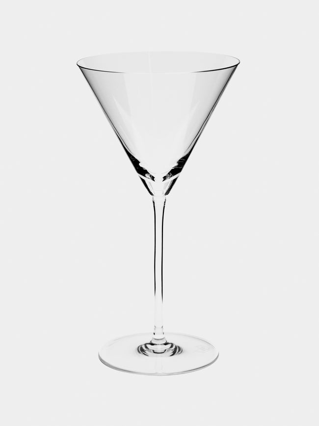 Richard Brendon - Hand-Blown Crystal Martini Glasses (Set of 2) -  - ABASK - 