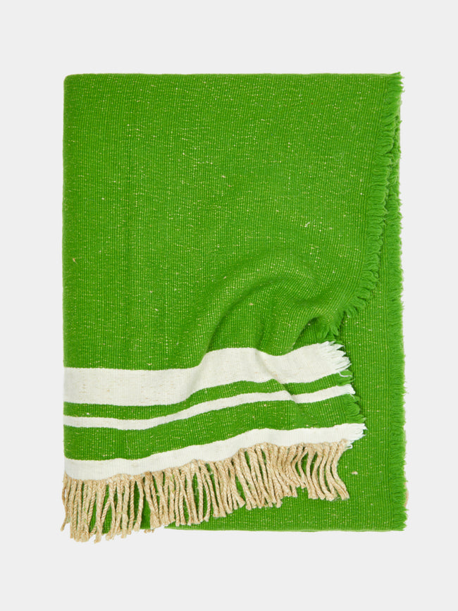 The House of Lyria - Boscaglia Hand-Dyed Wool Throw -  - ABASK - 