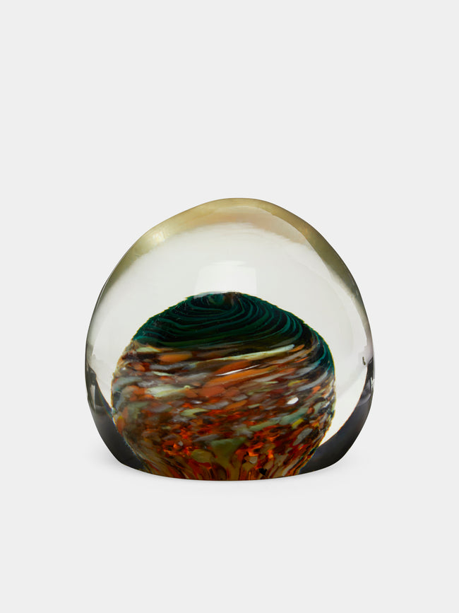 Antique and Vintage - 1970s Filigrana Swirl Murano Paperweight - Multiple - ABASK - 