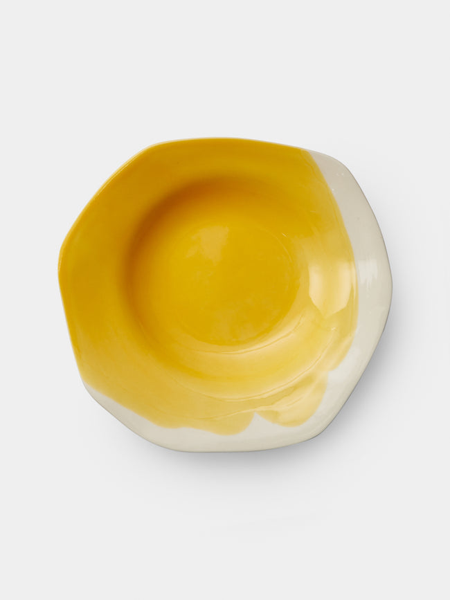Pottery & Poetry - Hand-Glazed Porcelain Pasta Bowls (Set of 4) -  - ABASK - 