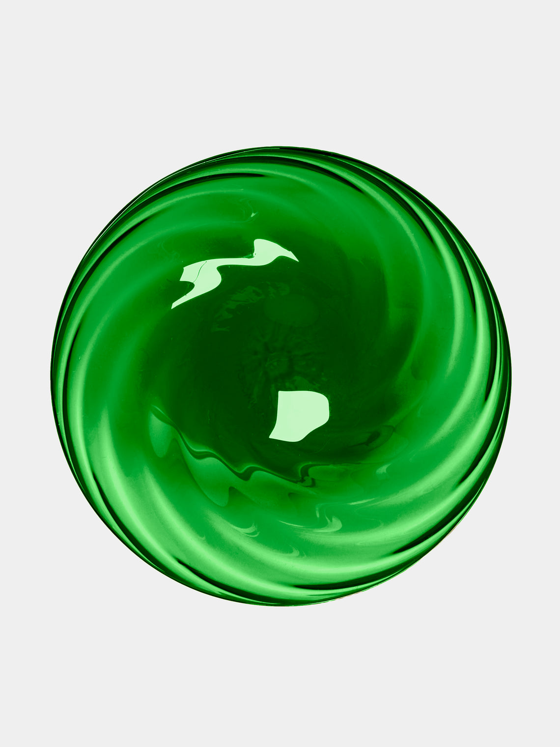NasonMoretti - Idra Hand-Blown Murano Glass Bowl - Green - ABASK