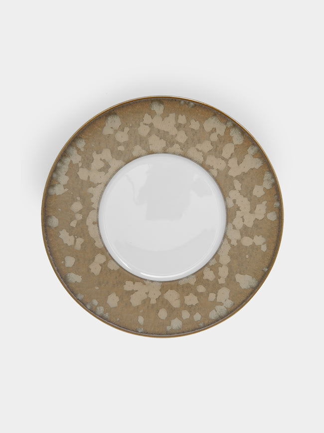 Jaune de Chrome - Basmati Porcelain Dinner Plate -  - ABASK - 