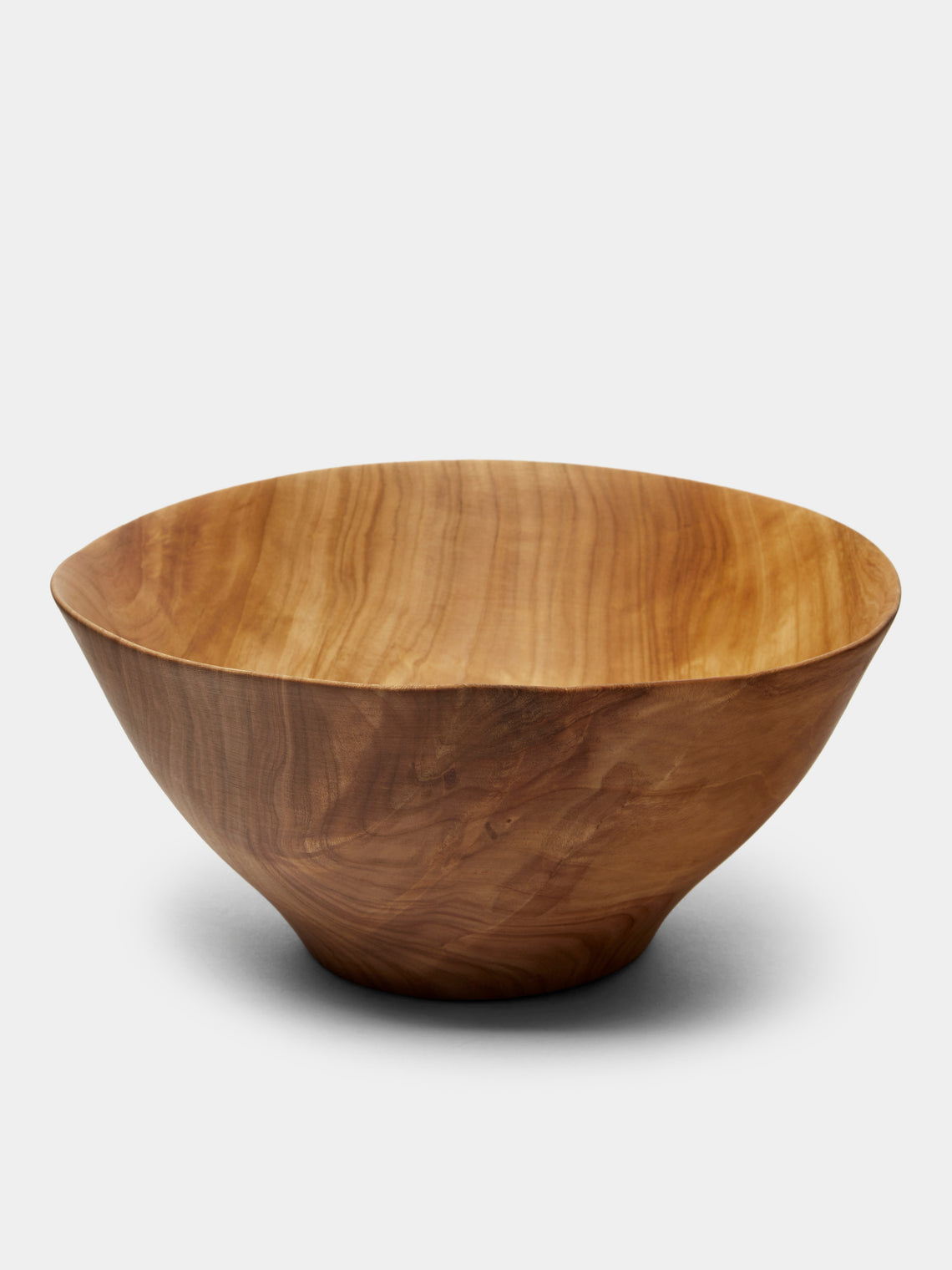 Antonis Cardew - Hand-Turned Oak Large Bowl - Brown - ABASK - 