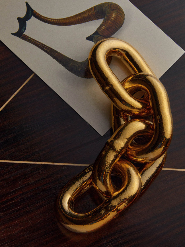 Carl Auböck - Chain-Link Brass Paperweight -  - ABASK