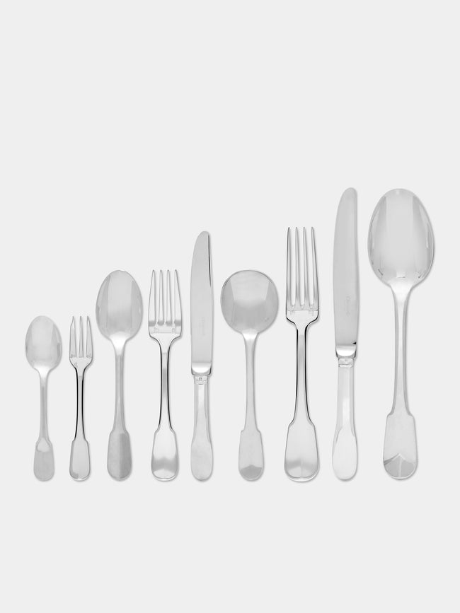 Christofle - Cluny Silver-Plated Dessert Fork -  - ABASK