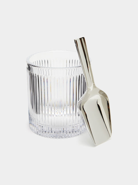 Waterford - Aras Cut Crystal Ice Bucket with Scoop - Clear - ABASK - 
