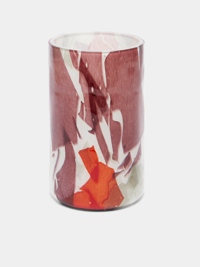 Stories of Italy - Autumn Hand-Blown Murano Glass Vase -  - ABASK - 