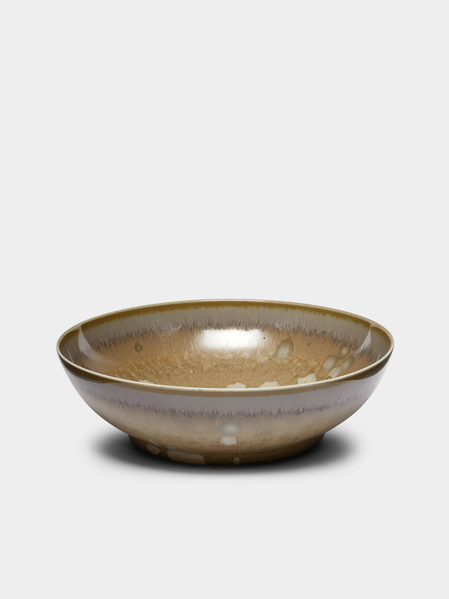 Jaune de Chrome - Basmati Porcelain Large Salad Bowl -  - ABASK - 