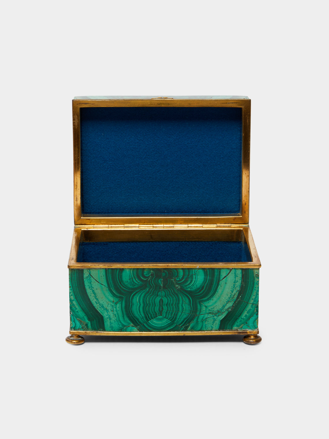 Antique and Vintage - 19th Century Malachite and Gilt Bronze Box -  - ABASK