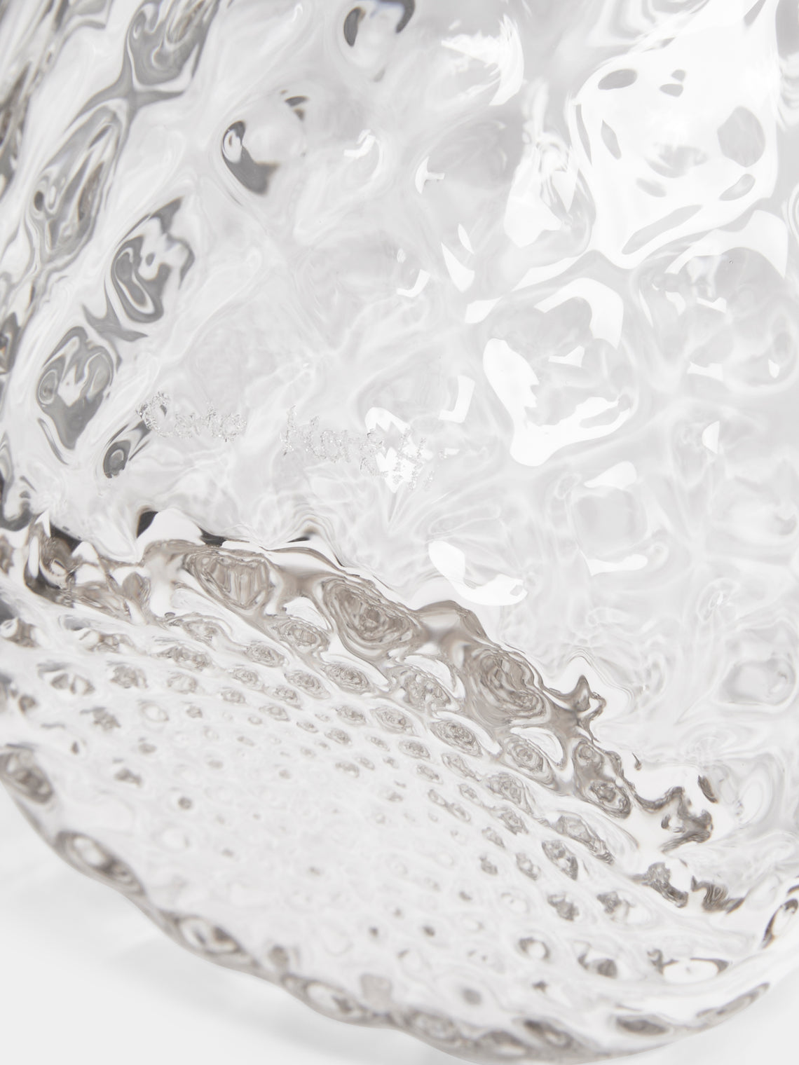 Carlo Moretti - Polaris Hand-Blown Murano Glass Small Vase - Clear - ABASK