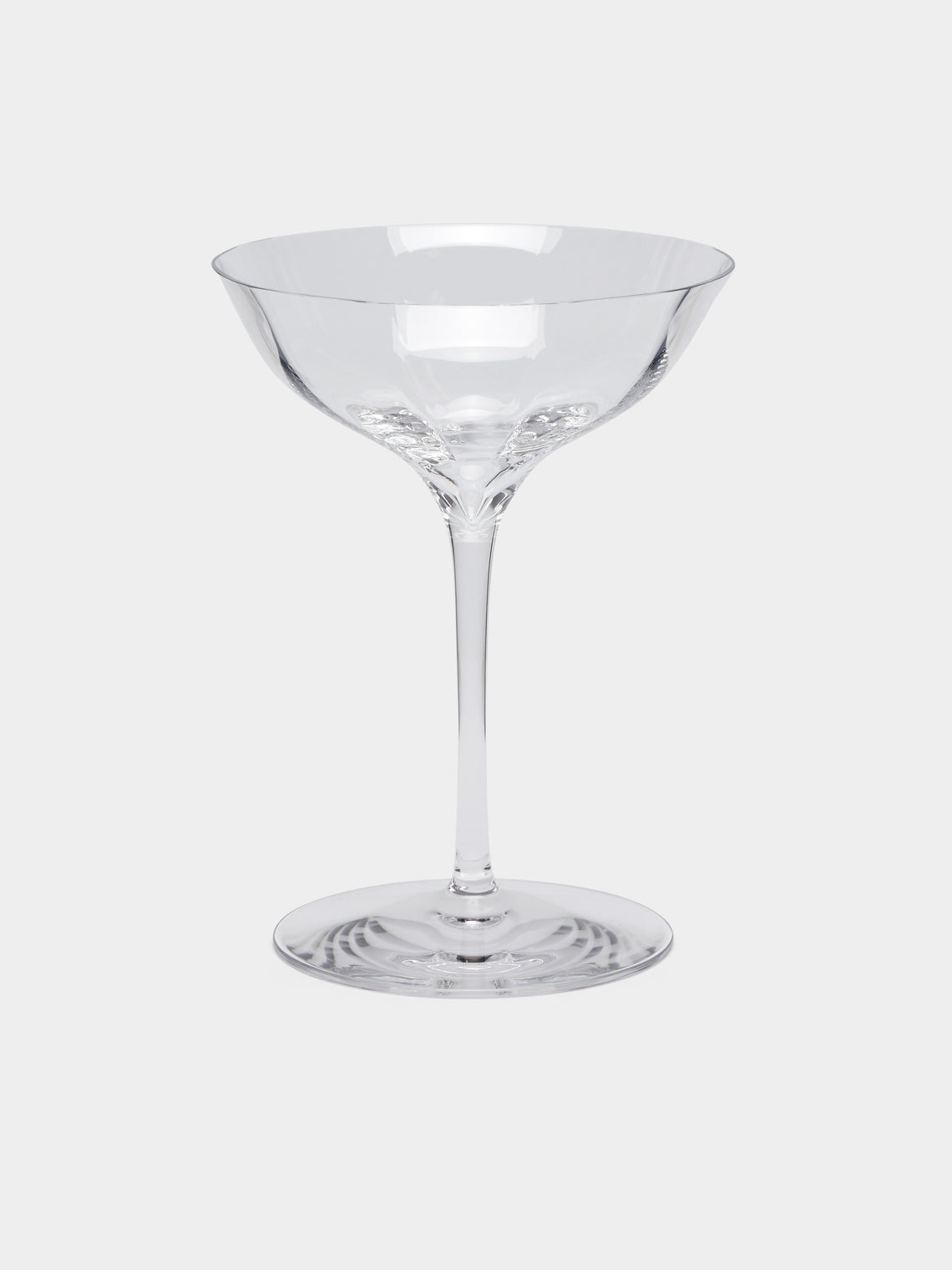 Waterford - Belle Hand-Blown Crystal Champagne Coupes (Set of 2) - Clear - ABASK - 