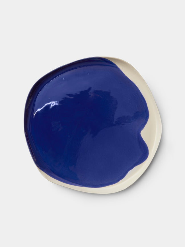 Pottery & Poetry - Hand-Glazed Porcelain Dinner Plates (Set of 4) -  - ABASK - 