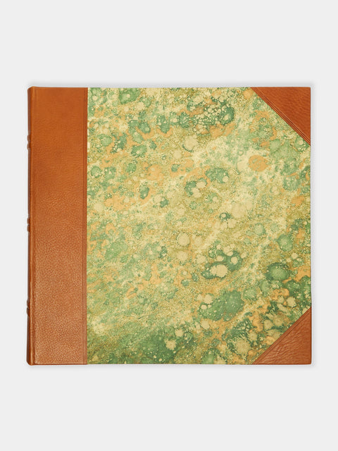 Giannini Firenze - Hand-Marbled Leather Bound Large Photo Album -  - ABASK - 