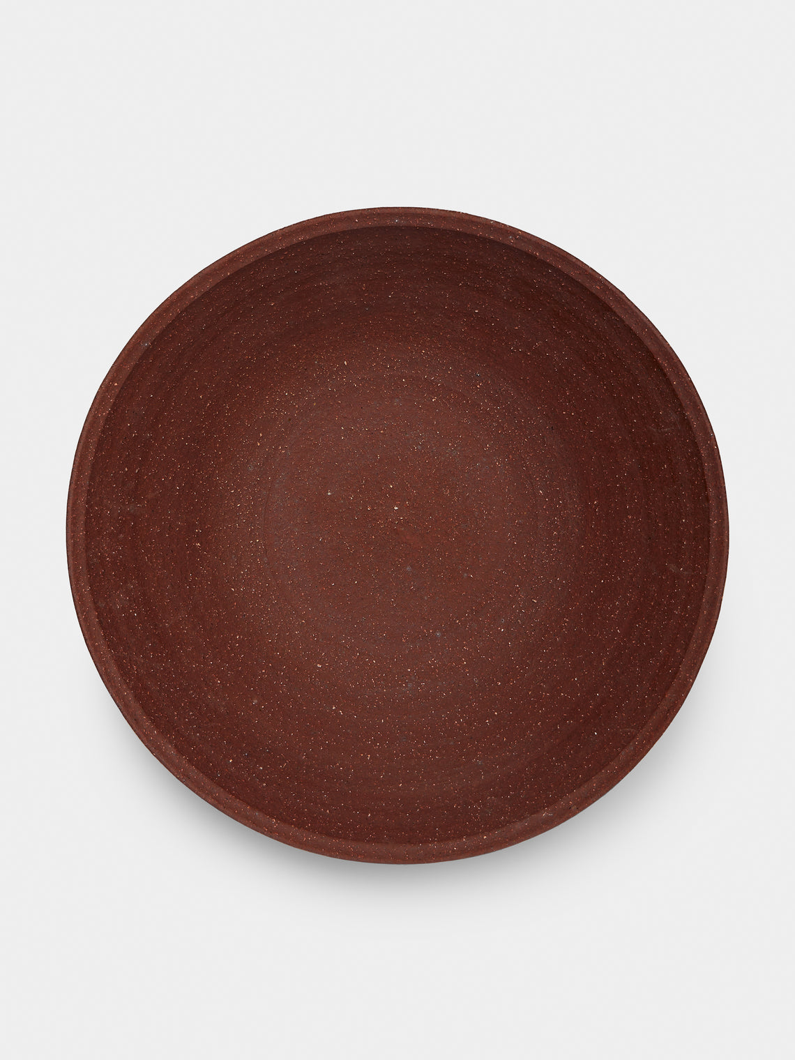 Ingot Objects - Ash-Glazed Ceramic Deep Serving Bowl -  - ABASK