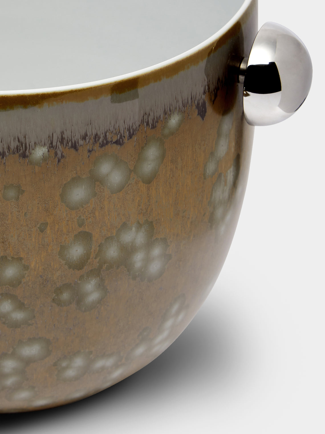 Jaune de Chrome - Basmati Porcelain Soup Tureen - Beige - ABASK