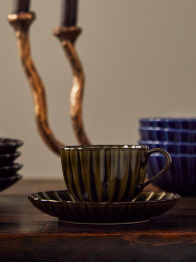 Kaneko Kohyo - Giyaman Urushi Ceramic Coffee Cups (Set of 4) -  - ABASK