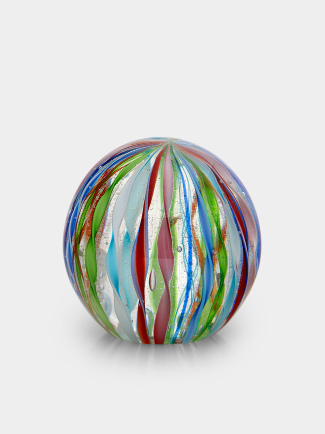 Antique and Vintage - 1960S Murano Twisted Ribbon Paperweight -  - ABASK - 