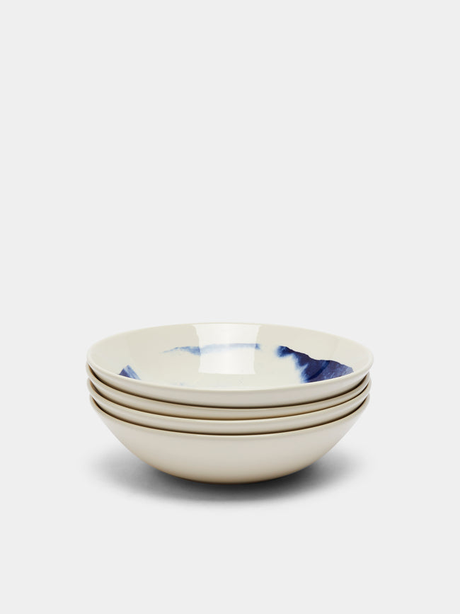1882 Ltd. - Indigo Storm Ceramic Bowls (Set of 4) -  - ABASK