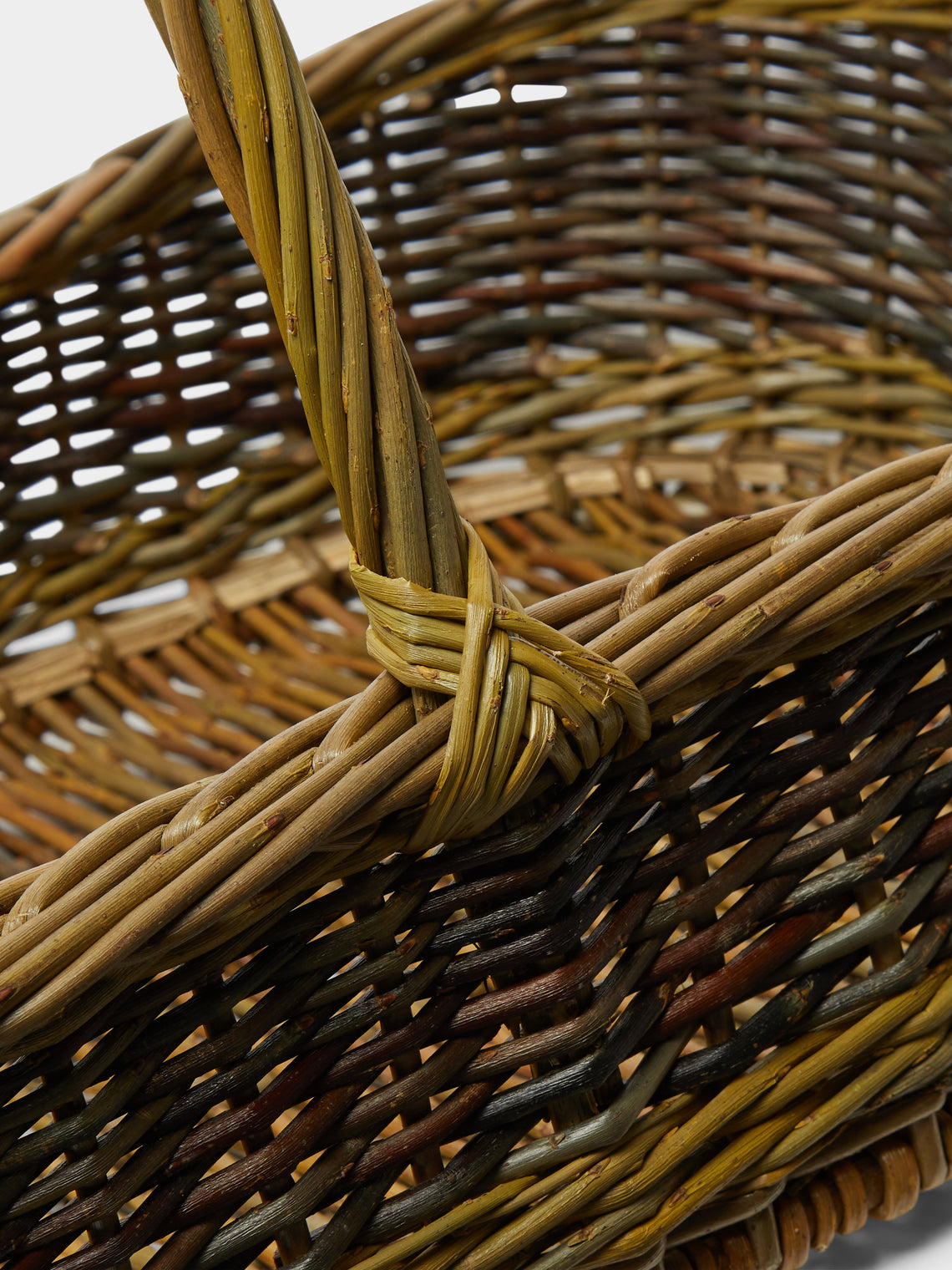 Benjamin Nauleau - Handwoven Willow Rectangular Basket -  - ABASK