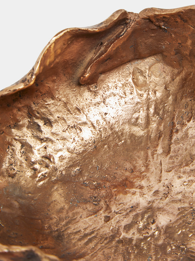 Osanna Visconti - Naturalism Hand-Cast Bronze Bowl -  - ABASK