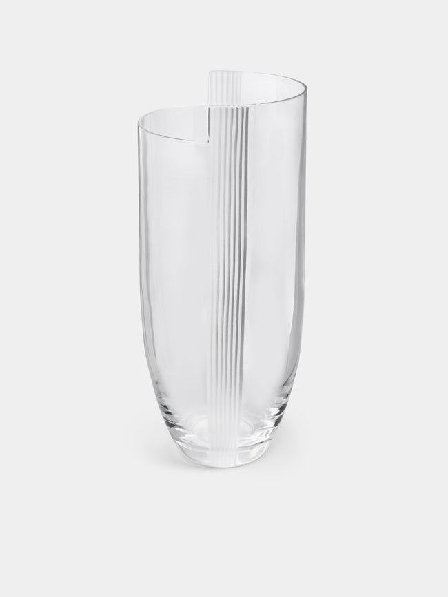 Carlo Moretti - Bande Molate Hand-Blown Murano Glass Vase -  - ABASK - 