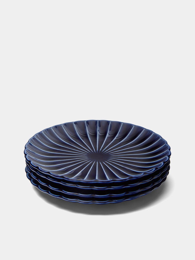 Kaneko Kohyo - Giyaman Urushi Ceramic Dinner Plates (Set of 4) -  - ABASK