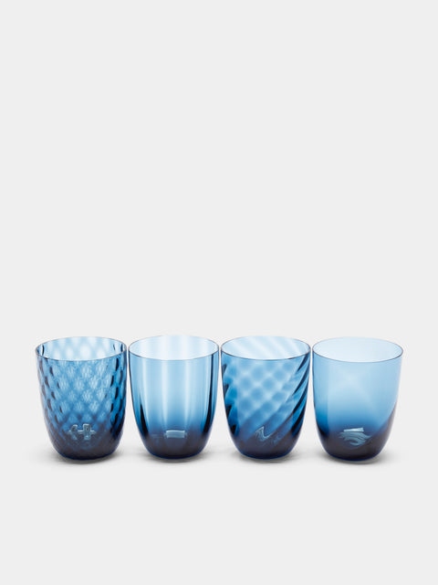 NasonMoretti - Idra Hand-Blown Murano Glass Tumblers (Set of 4) -  - ABASK