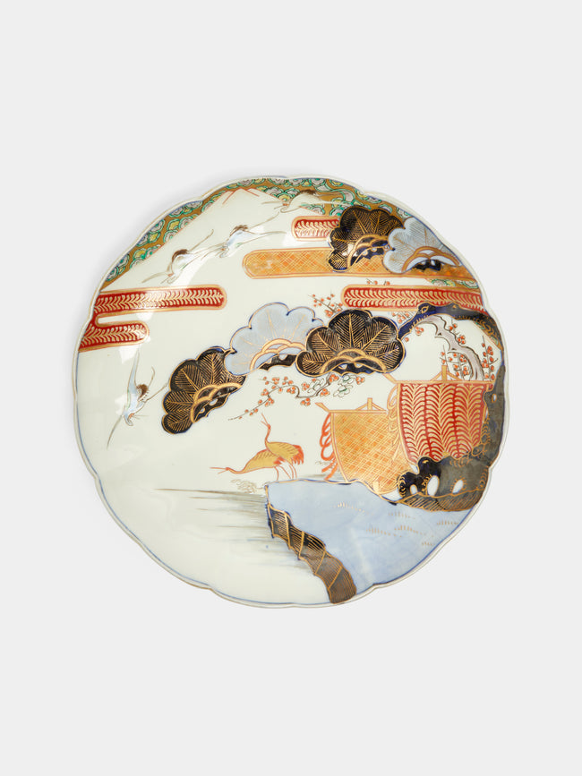 Antique and Vintage - 1820-1840 Japanese Imari Porcelain Plate (Set of 6) - Multiple - ABASK - 
