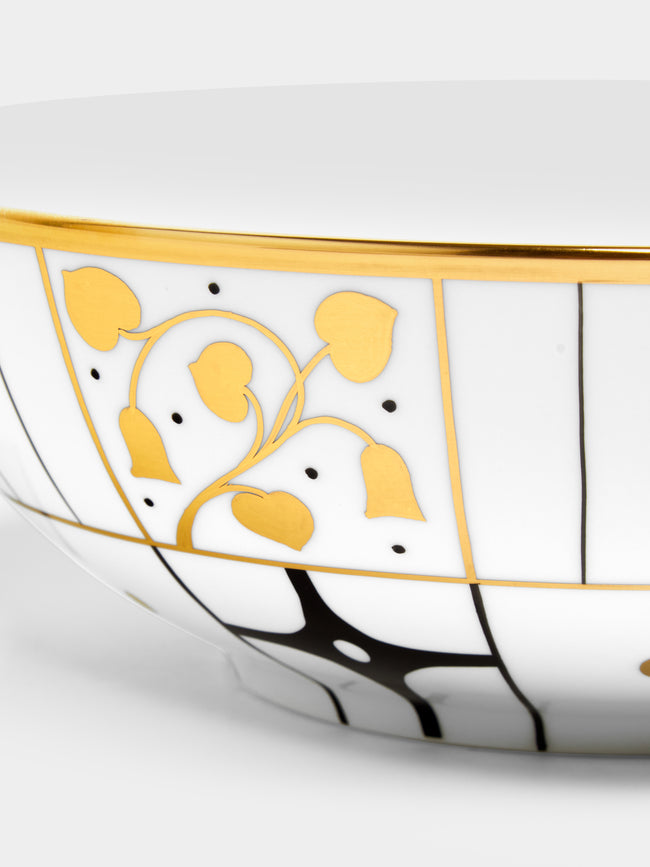 Augarten - Déco Vienne Hand-Painted Porcelain Salad Bowl - White - ABASK