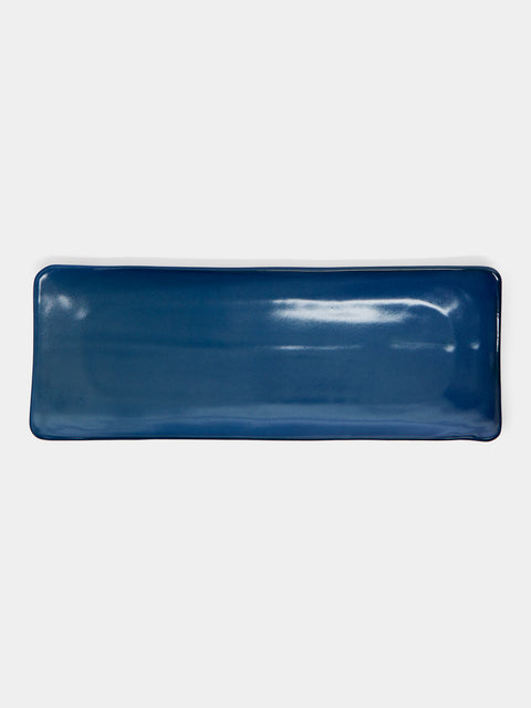 Mervyn Gers Ceramics - Hand-Glazed Ceramic Long Rectangular Sushi Platter -  - ABASK - 