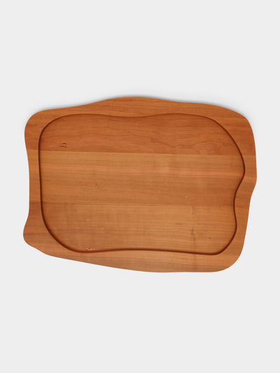 Yali Glass - Moribana Cherry Wood Large Tray -  - ABASK - 