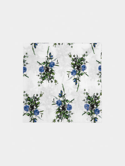 Emilia Wickstead - Linen Floral Napkins (Set of 4) -  - ABASK - 