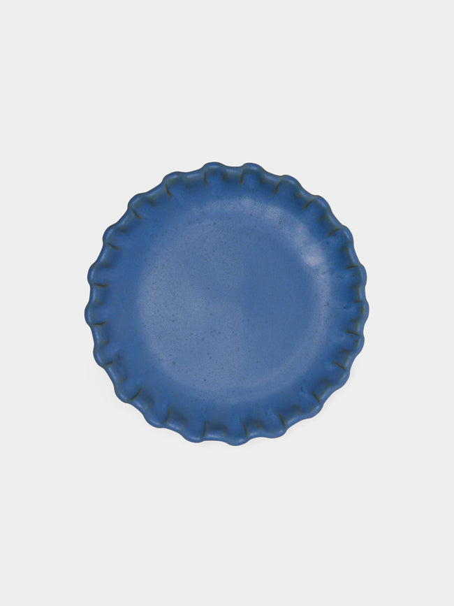 Perla Valtierra - Hand-Glazed Ceramic Side Plates (Set of 4) -  - ABASK - 