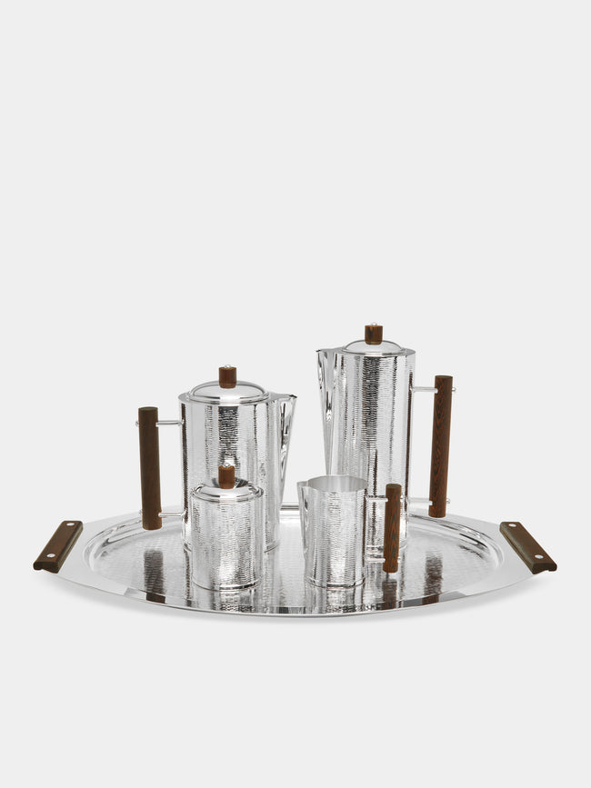 Zanetto - Ebony Silver-Plated Tea and Coffee Set -  - ABASK - 