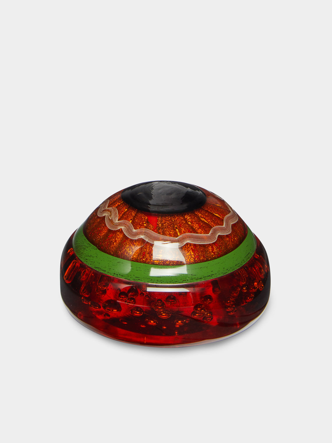 Striulli Vetri D'Arte - Occhio Hand-Blown Murano Glass Paperweight -  - ABASK - 