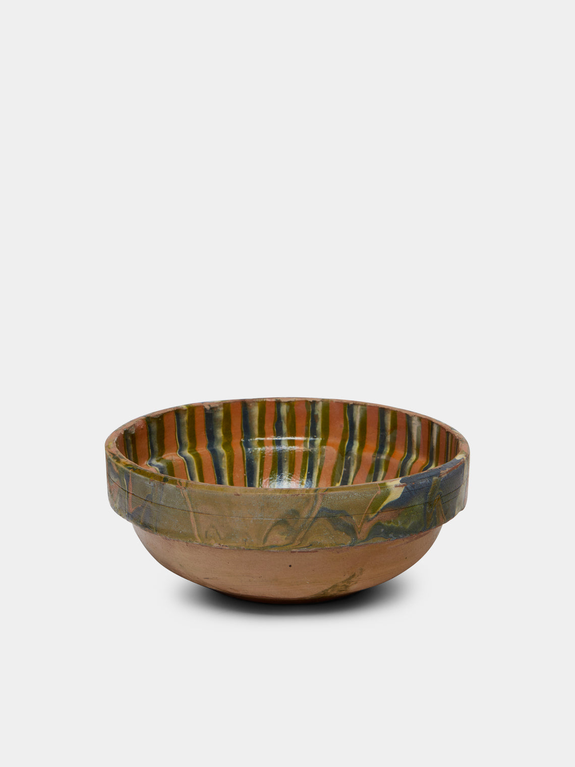 Antique and Vintage - 1950-1970 Romanian Bowl - Green - ABASK - 