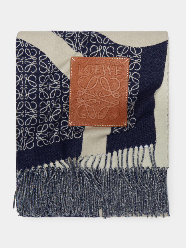 Loewe Home - Anagram Wool Blanket -  - ABASK - 