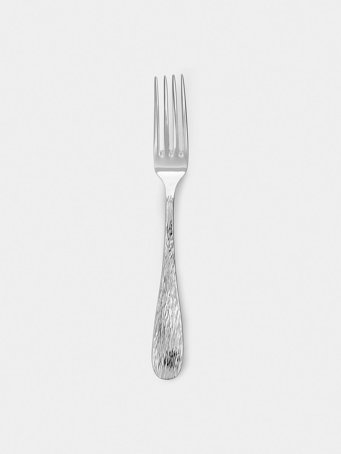 Zanetto - Acqua Silver-Plated Dinner Fork - Silver - ABASK - 