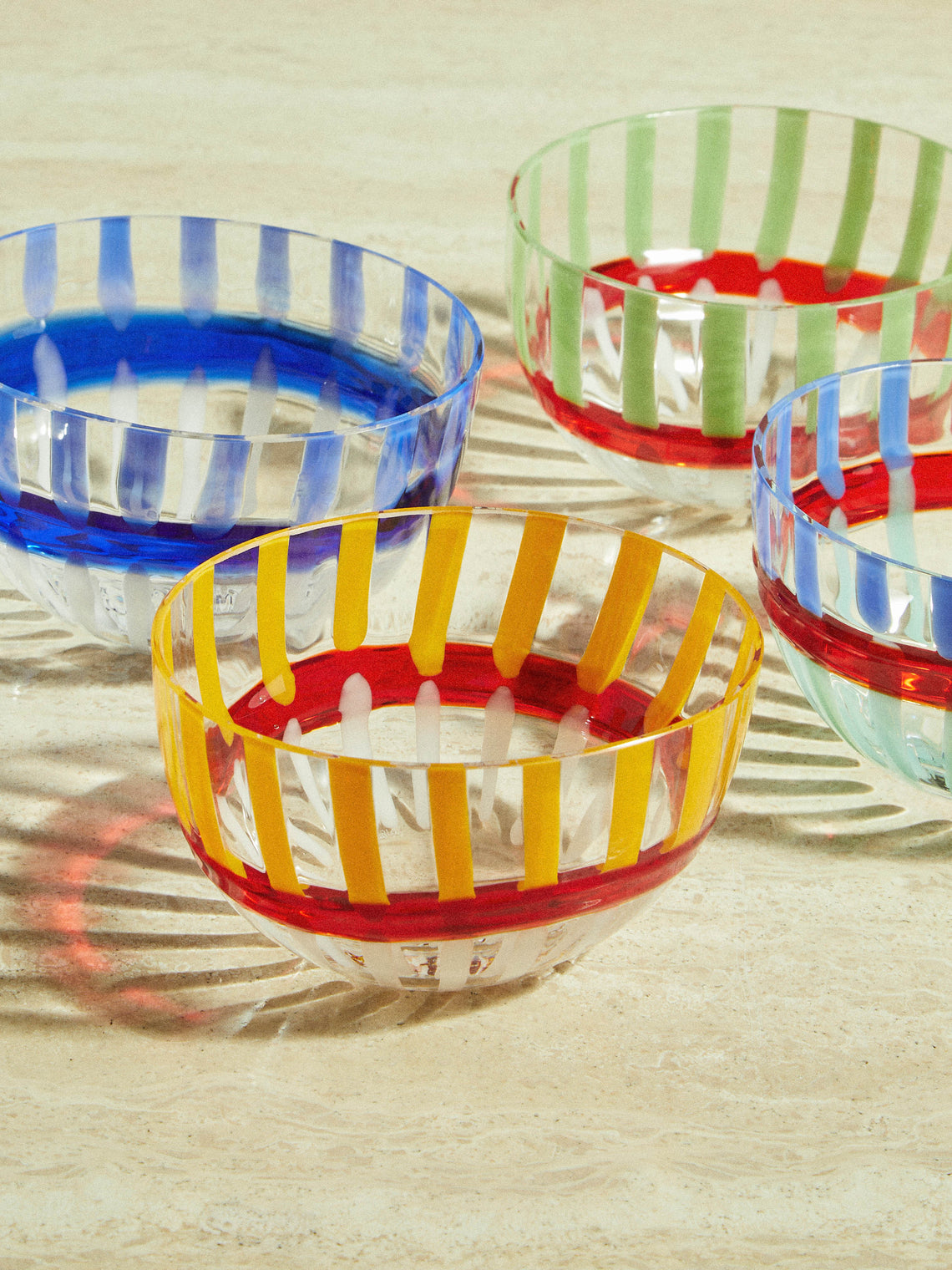 Le Diverse Hand-Blown Murano Glass Small Bowl
