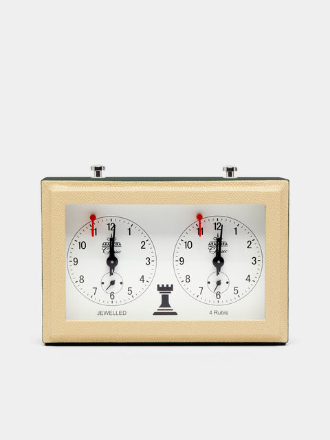 Geoffrey Parker - Leather Chess Clock -  - ABASK - 