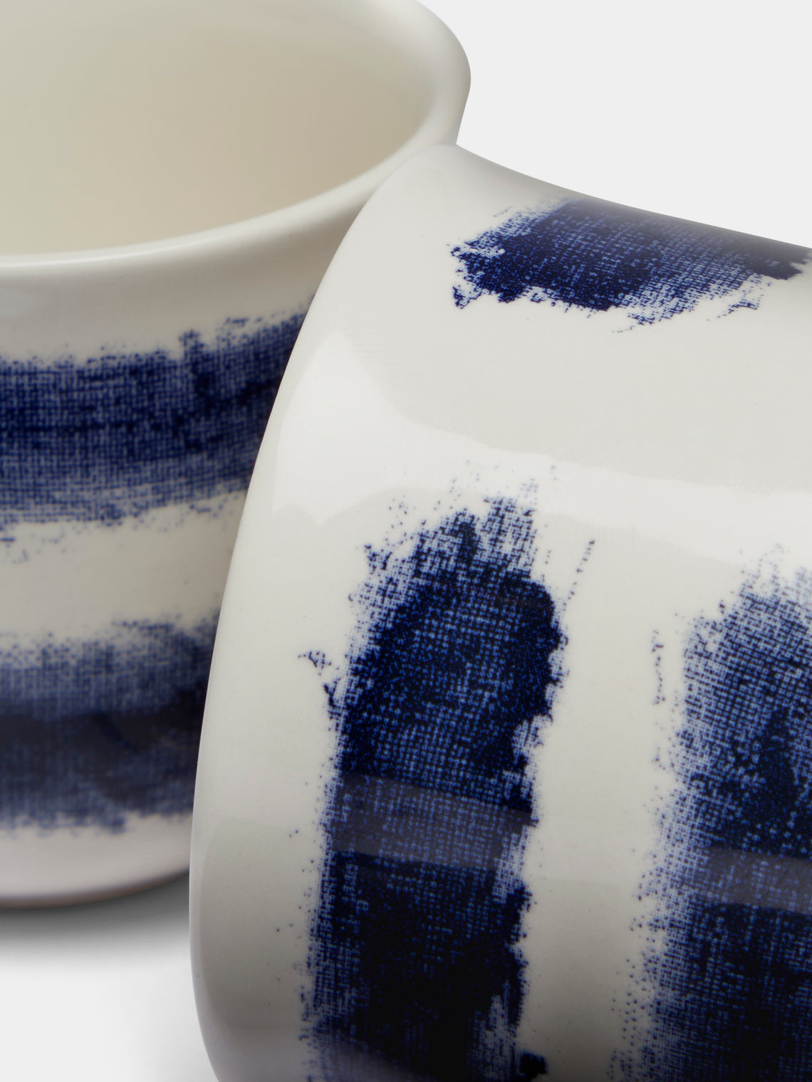1882 Ltd. - Indigo Rain Ceramic Espresso Cup - Blue - ABASK
