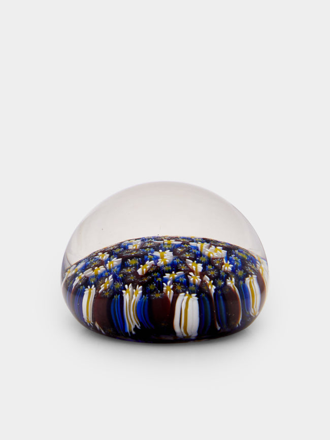 Antique and Vintage - Carlo Moretti Millefiori Murano Paperweight -  - ABASK - 