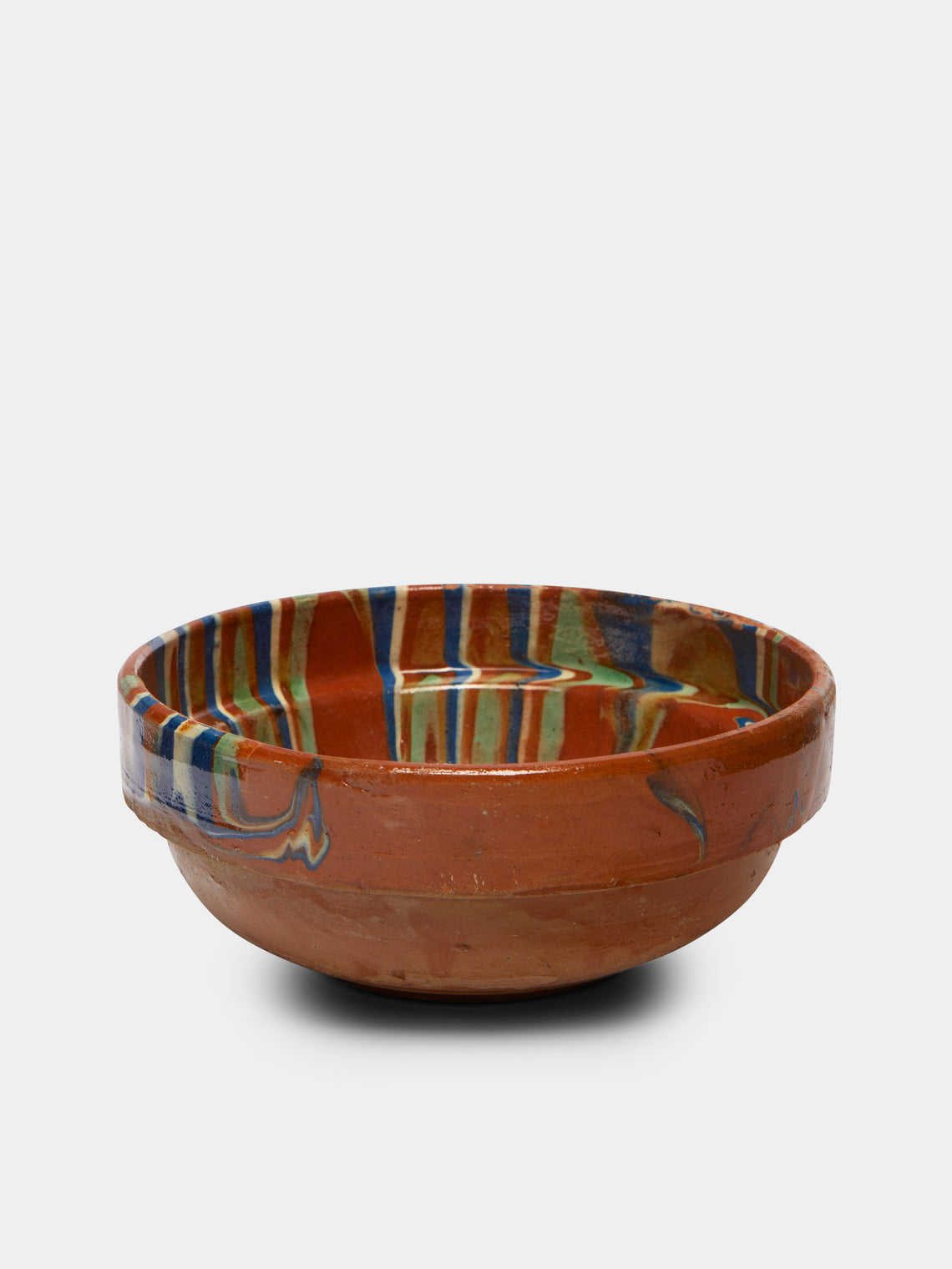 Antique and Vintage - 1950-1970 Romanian Bowl - Orange - ABASK - 