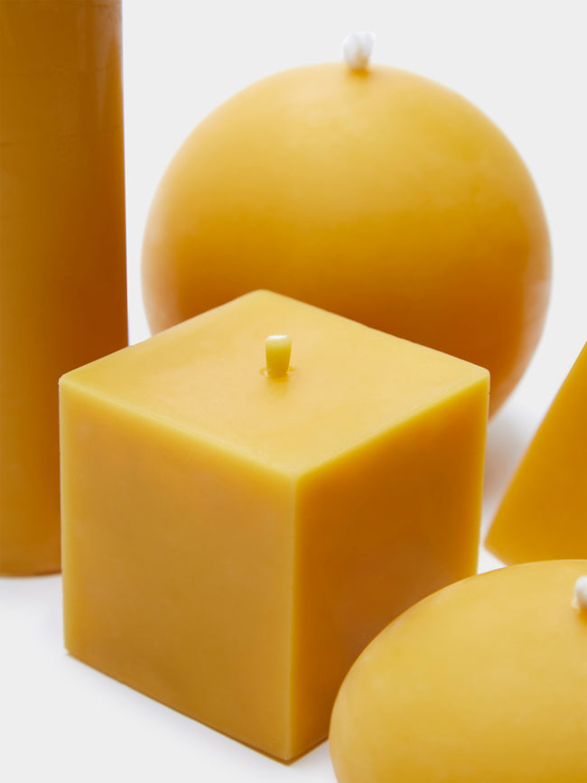 Bzzwax - Beeswax Geometric Candles (Set of 5) -  - ABASK
