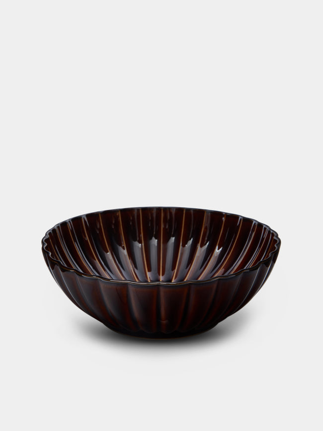 Kaneko Kohyo - Giyaman Urushi Ceramic Serving Bowl -  - ABASK - 