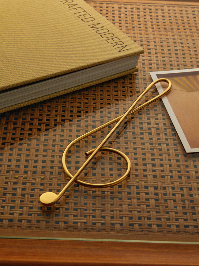 Carl Auböck - Musical Clef Brass Paperclip -  - ABASK